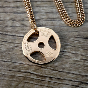 Lifter's Plate Necklace