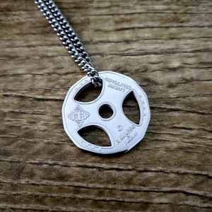Lifter's Plate Necklace