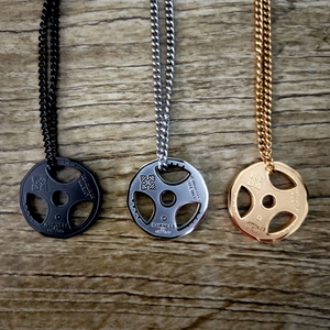 Lifter's Plate Necklace