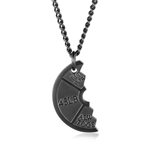 Fit Partner Plate Necklace Set