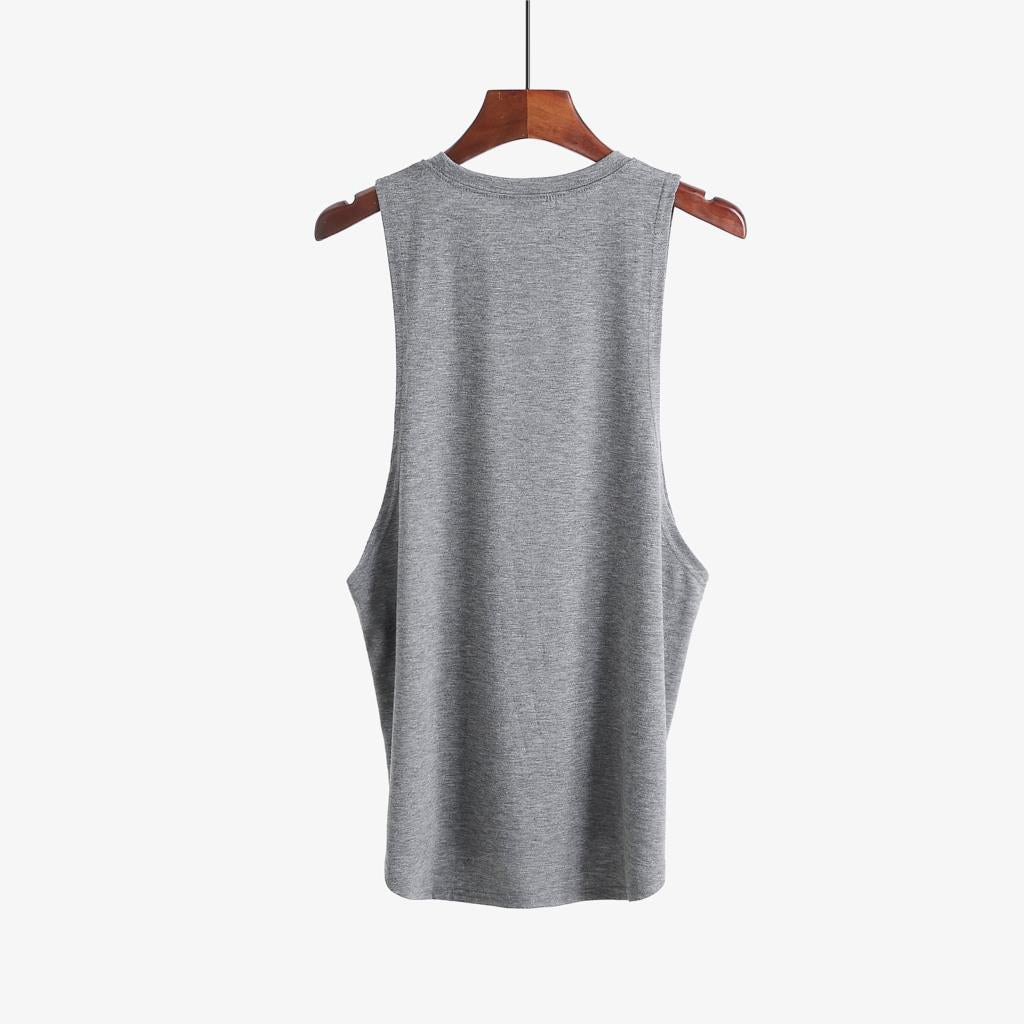 Simple Sleeveless T-Shirt