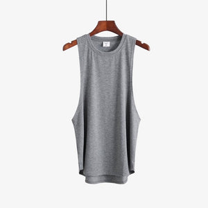Simple Sleeveless T-Shirt